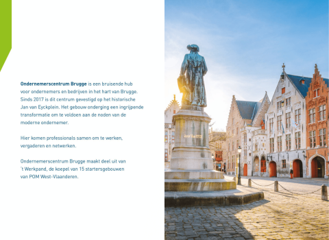 Brochure Ondernemerscentrum Brugge